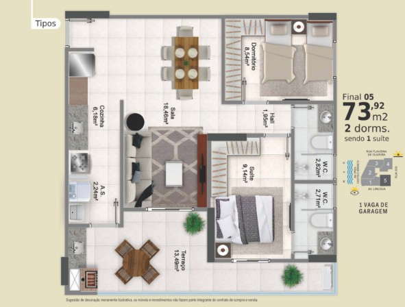 Porto Marina Final 5 - 73,92 m2