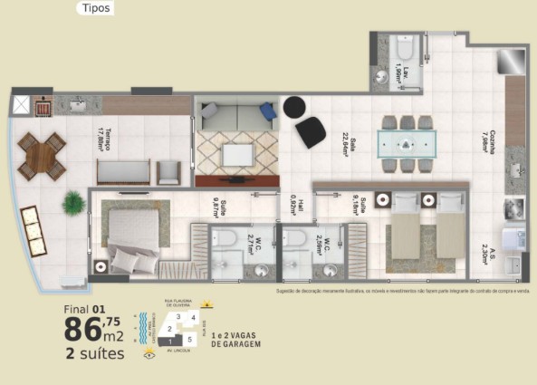 Porto Marina Final 5 - 73,92 m2